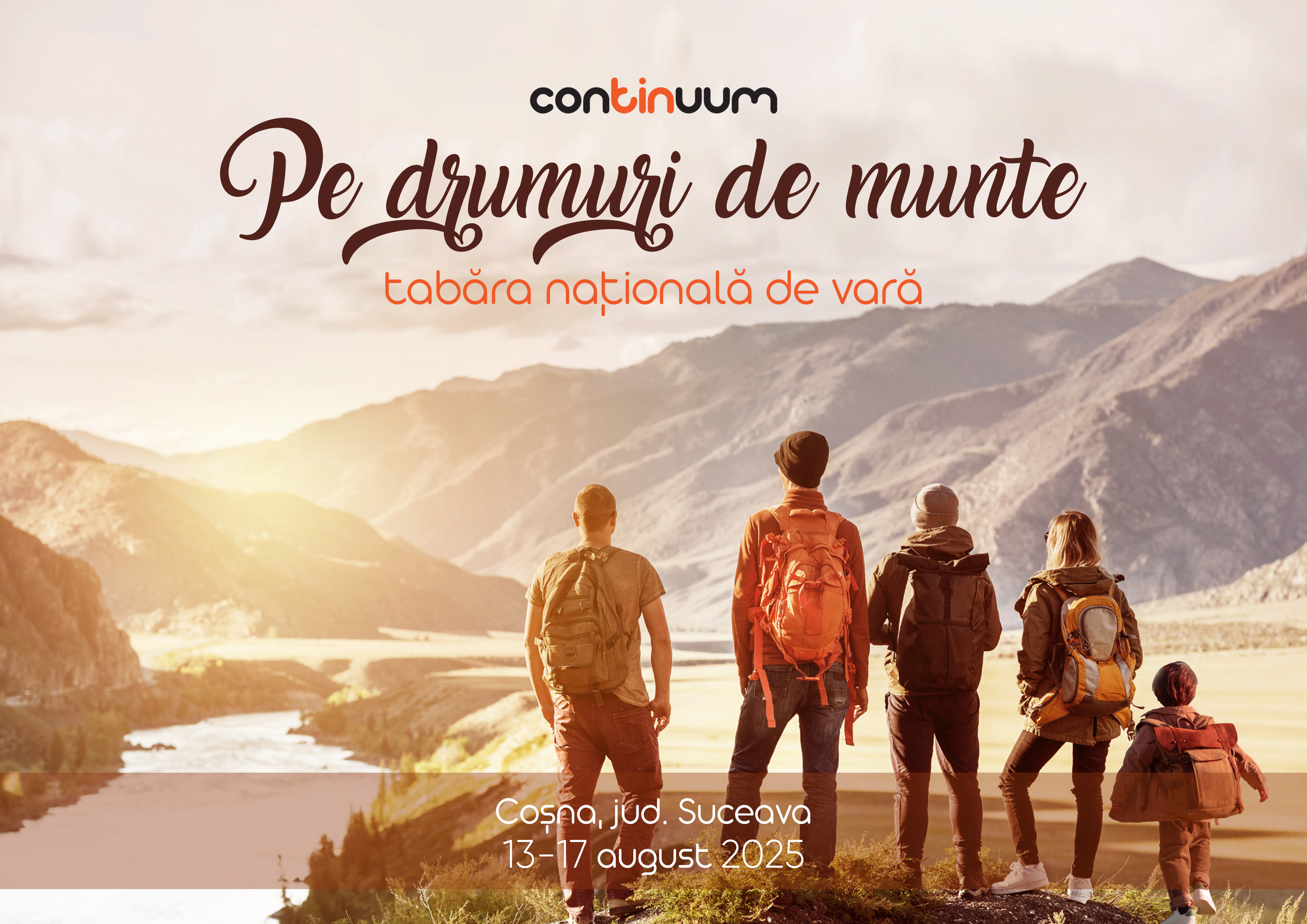 Tabăra națională de vară Continuum | Pe drumuri de munte