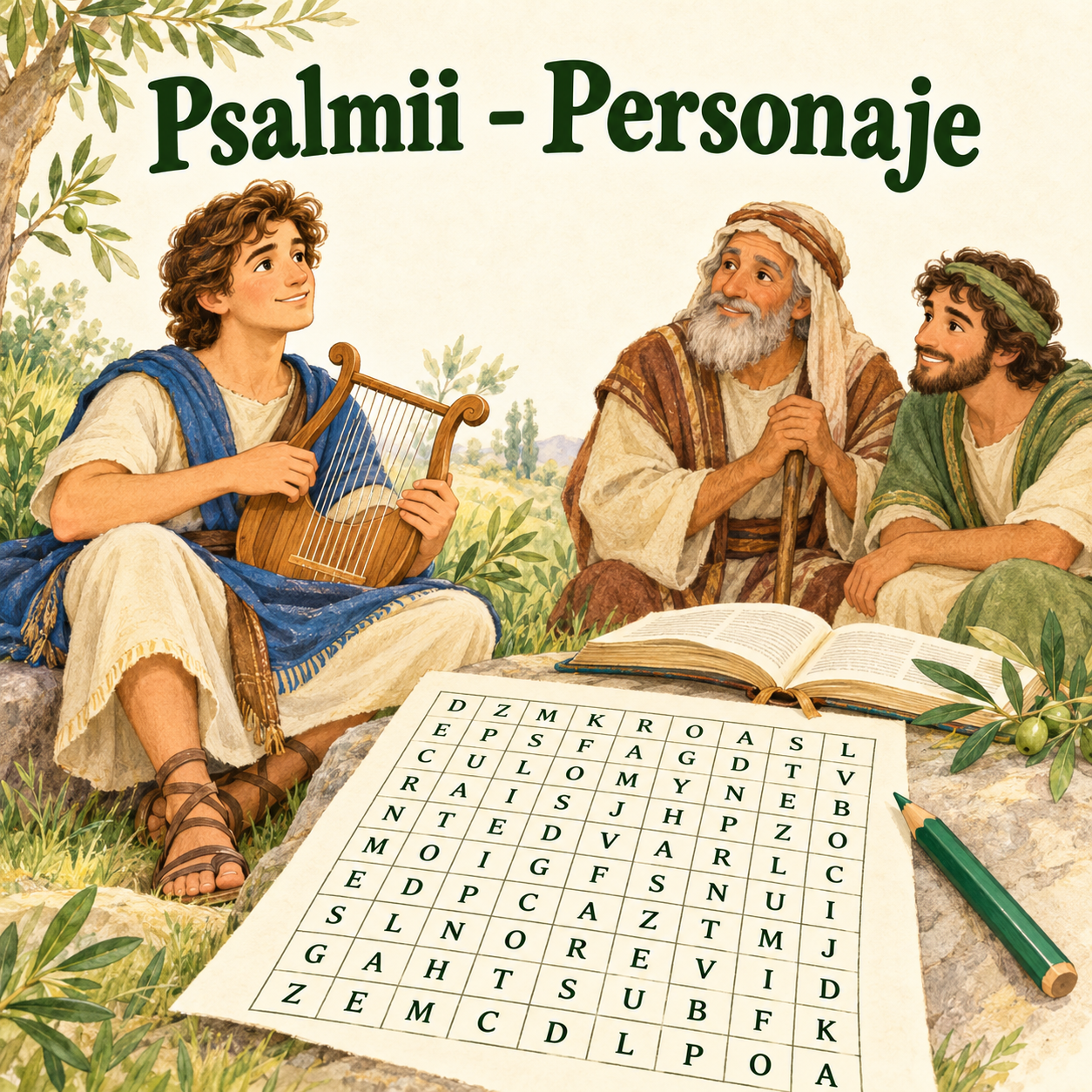 Resursă PSALMII - PERSONAJE