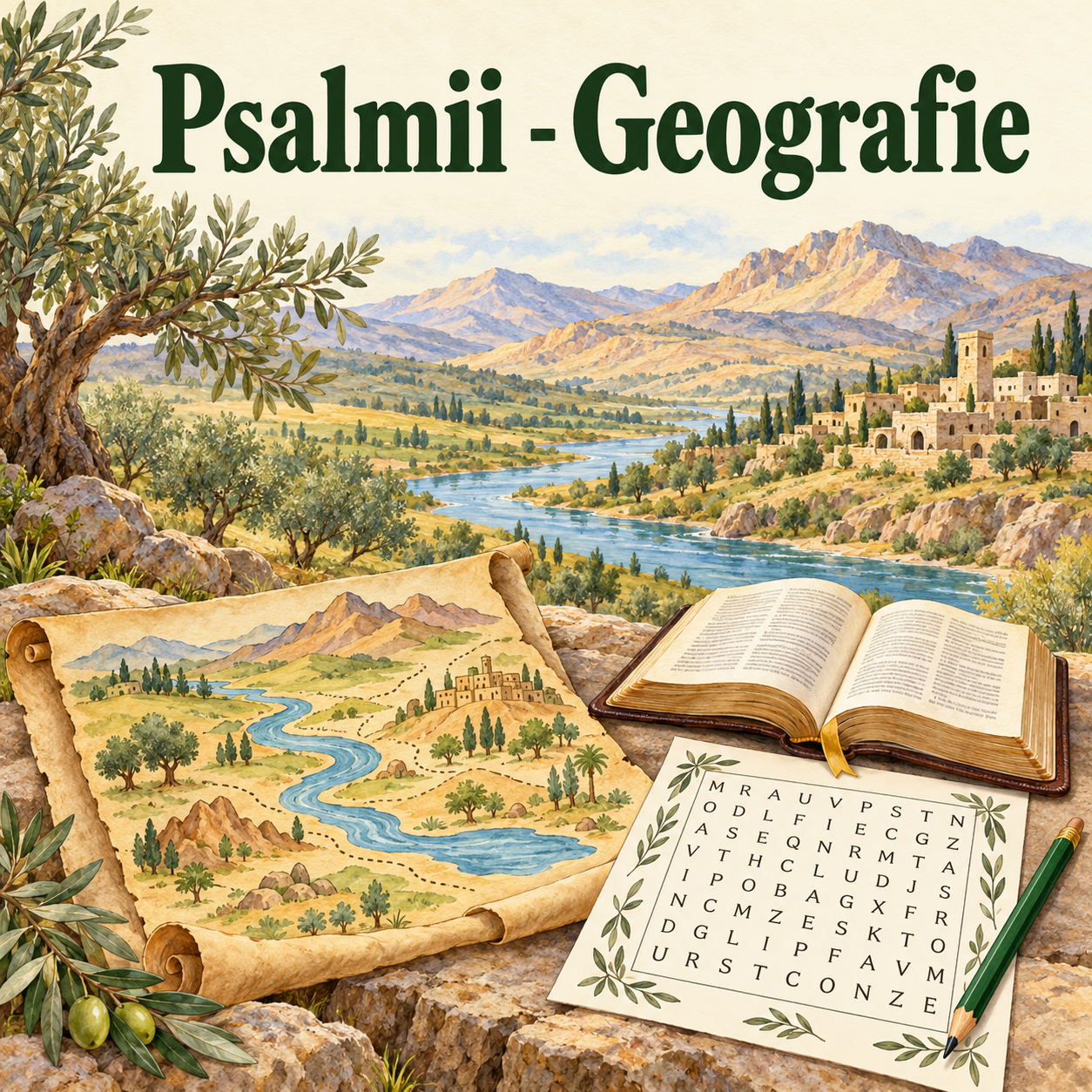 RESURSĂ Psalmii - Geografie